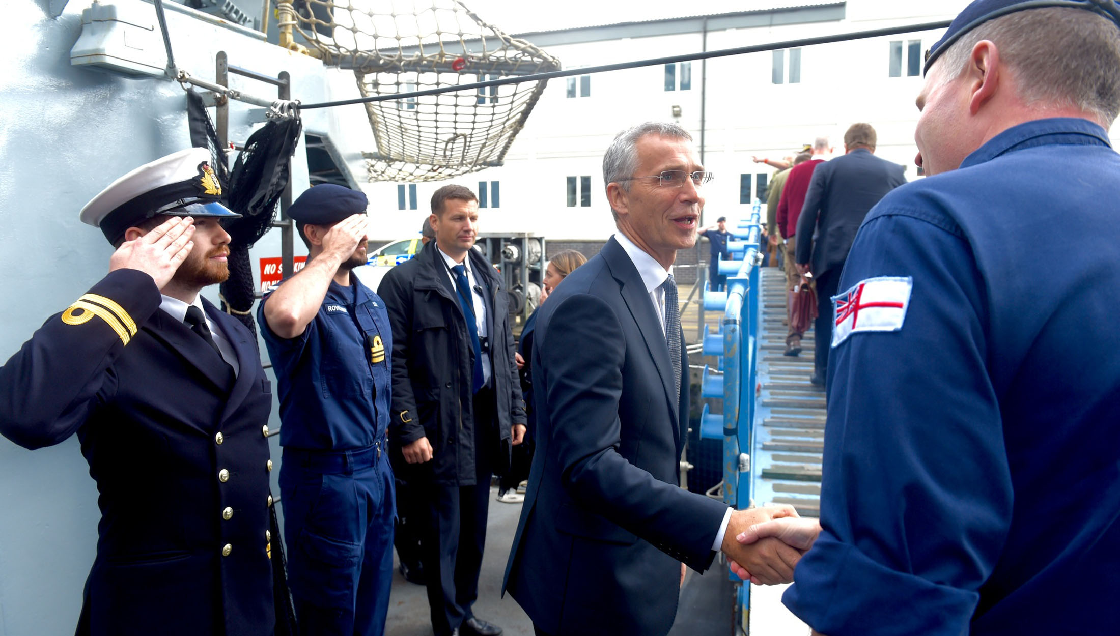NATO Secretary General praises 50 years of UK nuclear patrols