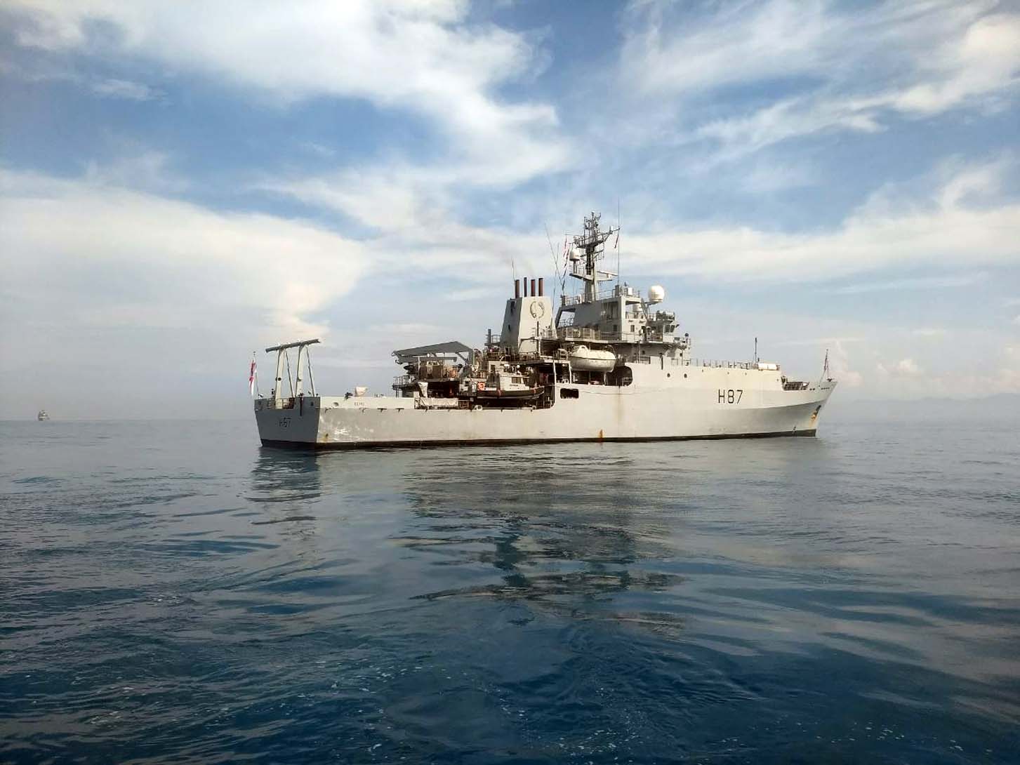 HMS Echo visits Georgia while in Black Sea