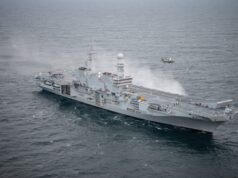 Italian carrier returns home after completing F-35 trials