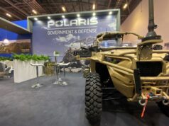 Polaris debuts newest light tactical vehicle