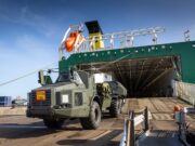 First Archer artillery gun for British Army arrives in UK