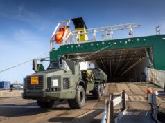 First Archer artillery gun for British Army arrives in UK