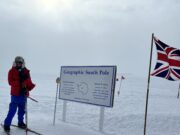 British Army officer sets new speed record to South Pole