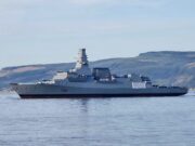 New British frigate enters the water for first time