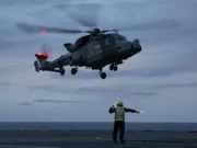 Royal Navy pilot commended for emergency carrier landing