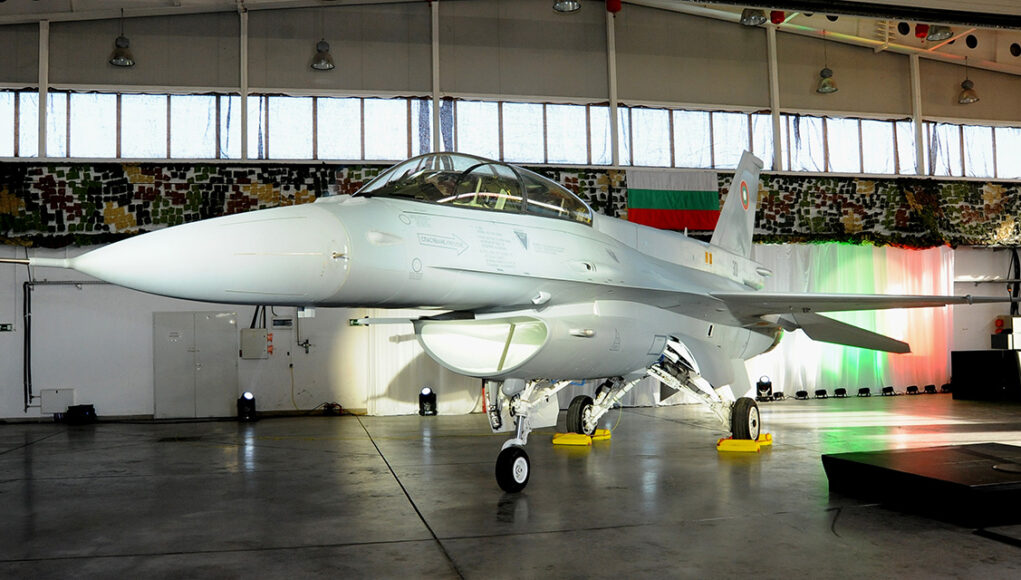 Bulgaria F-16 Block 70 Jet