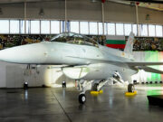 Bulgaria receives first F-16 Block 70 fighter jet