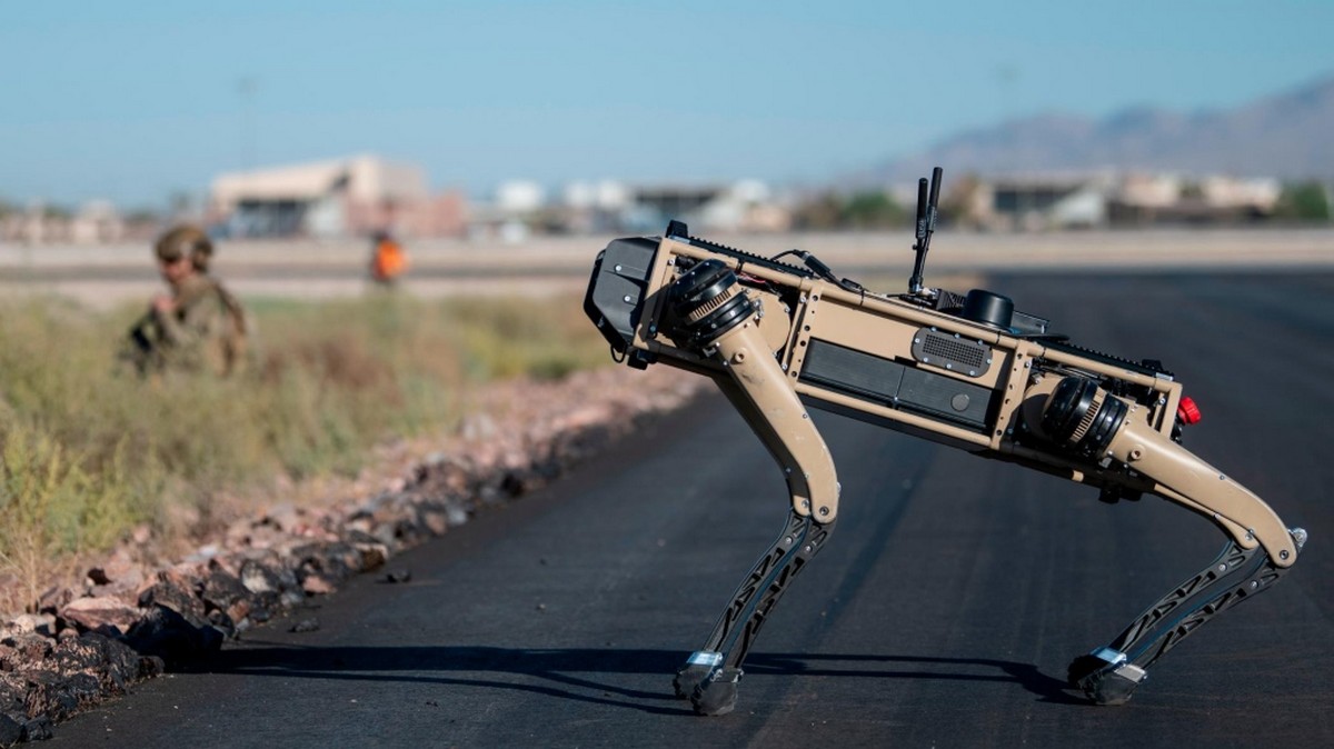 Robot dogs to enhance security at U.S. Air Force Base