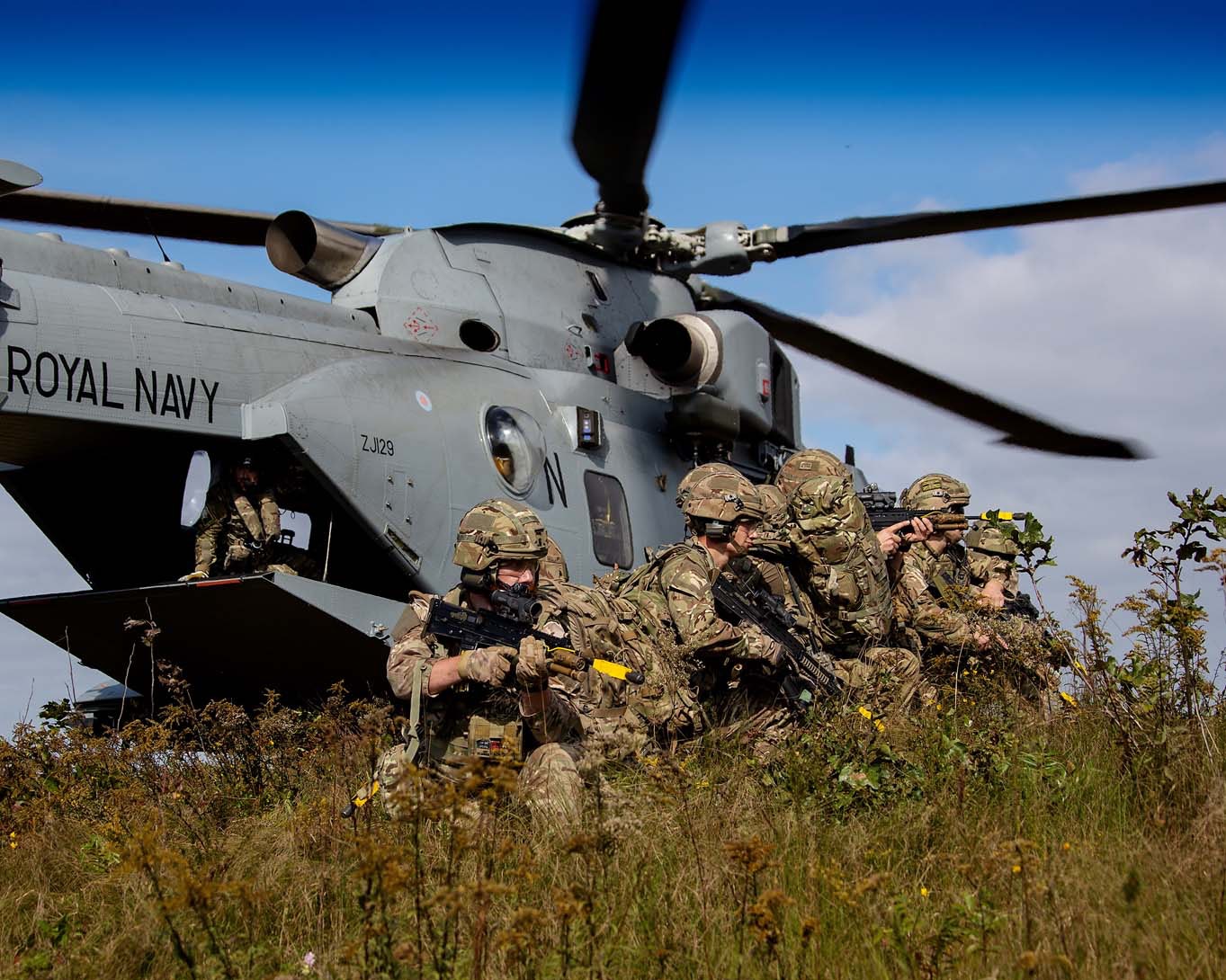 42 Commando ‘fight their way’ through Virginia to rescue downed aircrew