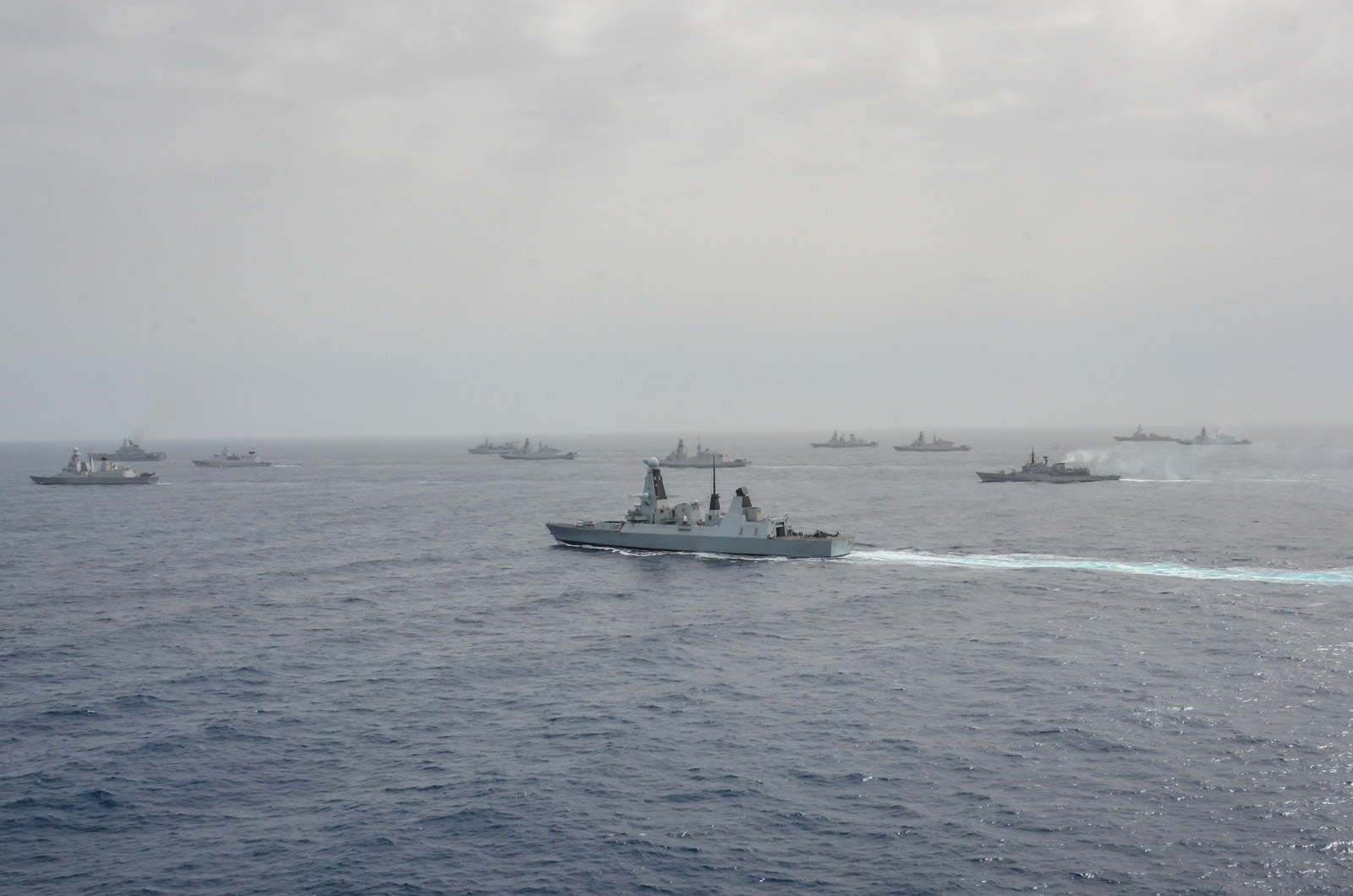 HMS Duncan joins massive Mediterranean exercise