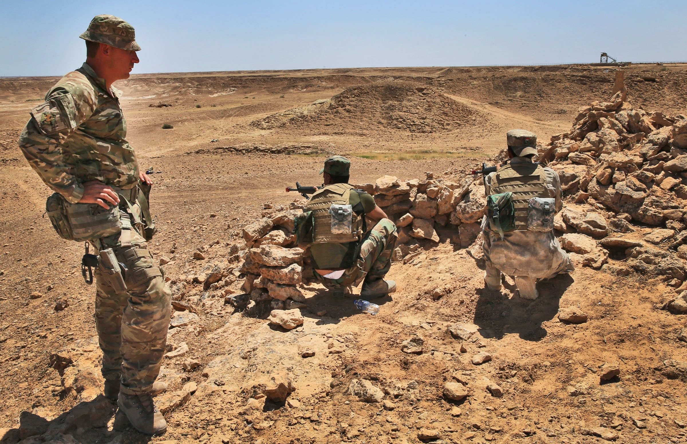 Royal Regiment of Scotland train Iraqi Border Guard Police