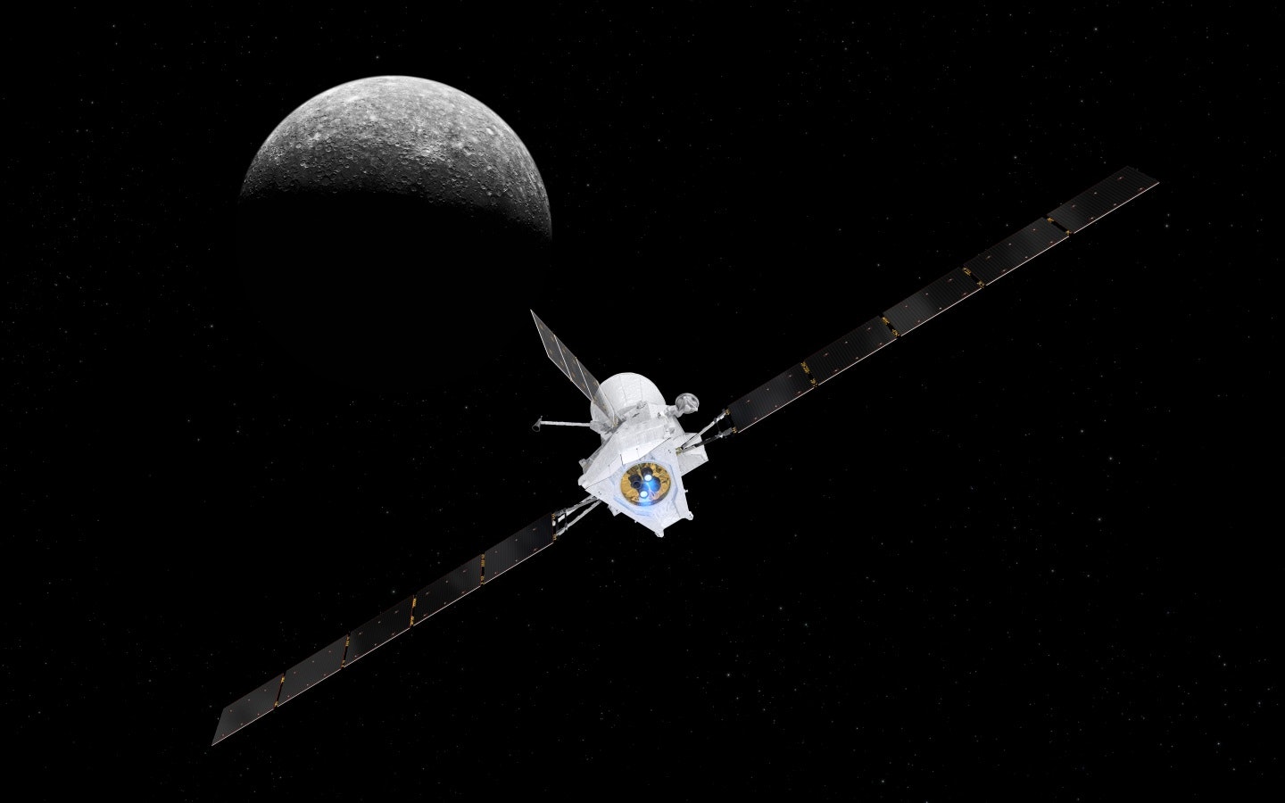 British engines propel spacecraft on its way to Mercury