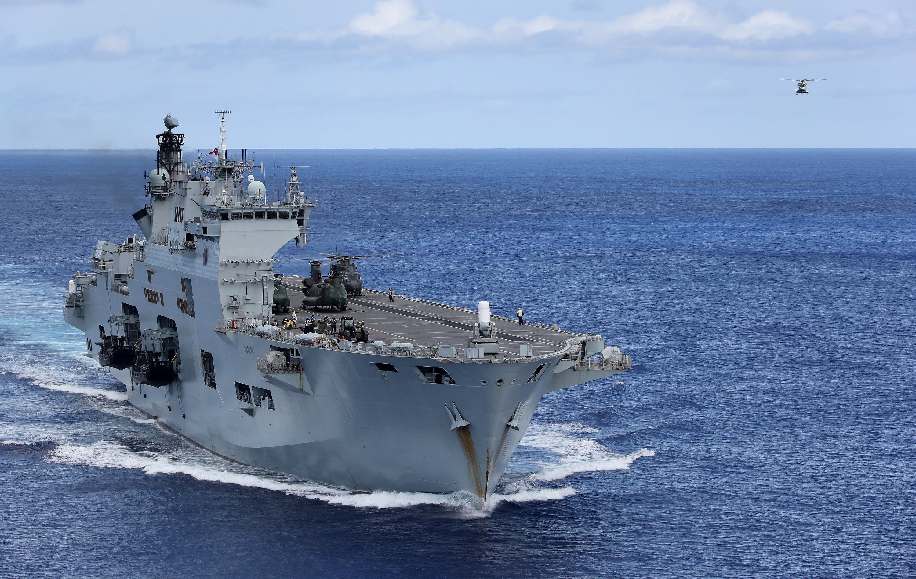 HMS Ocean Phalanx CIWS fit not going to Brazil