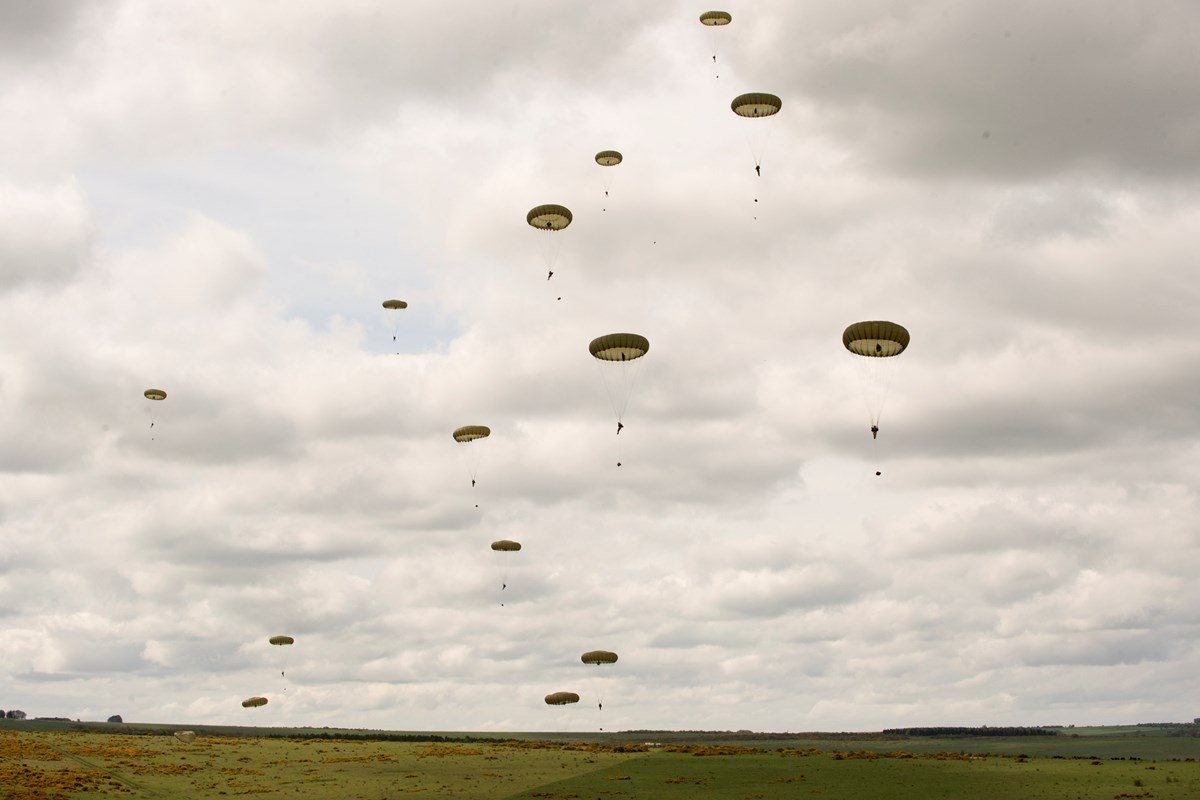 British airborne forces operate alongside European and NATO allies
