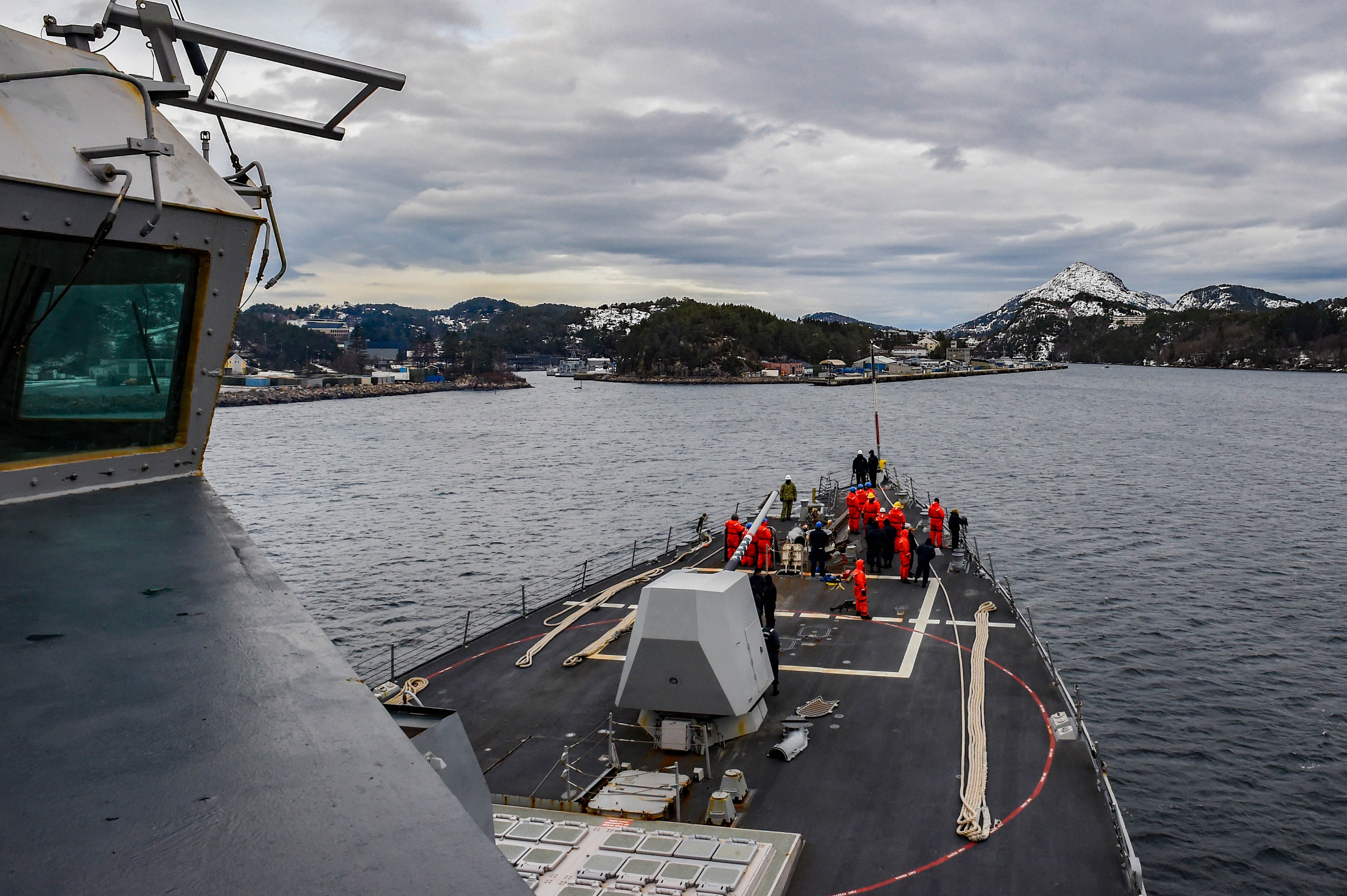 NATO SNMG1 task group prepares for Exercise Dynamic Guard