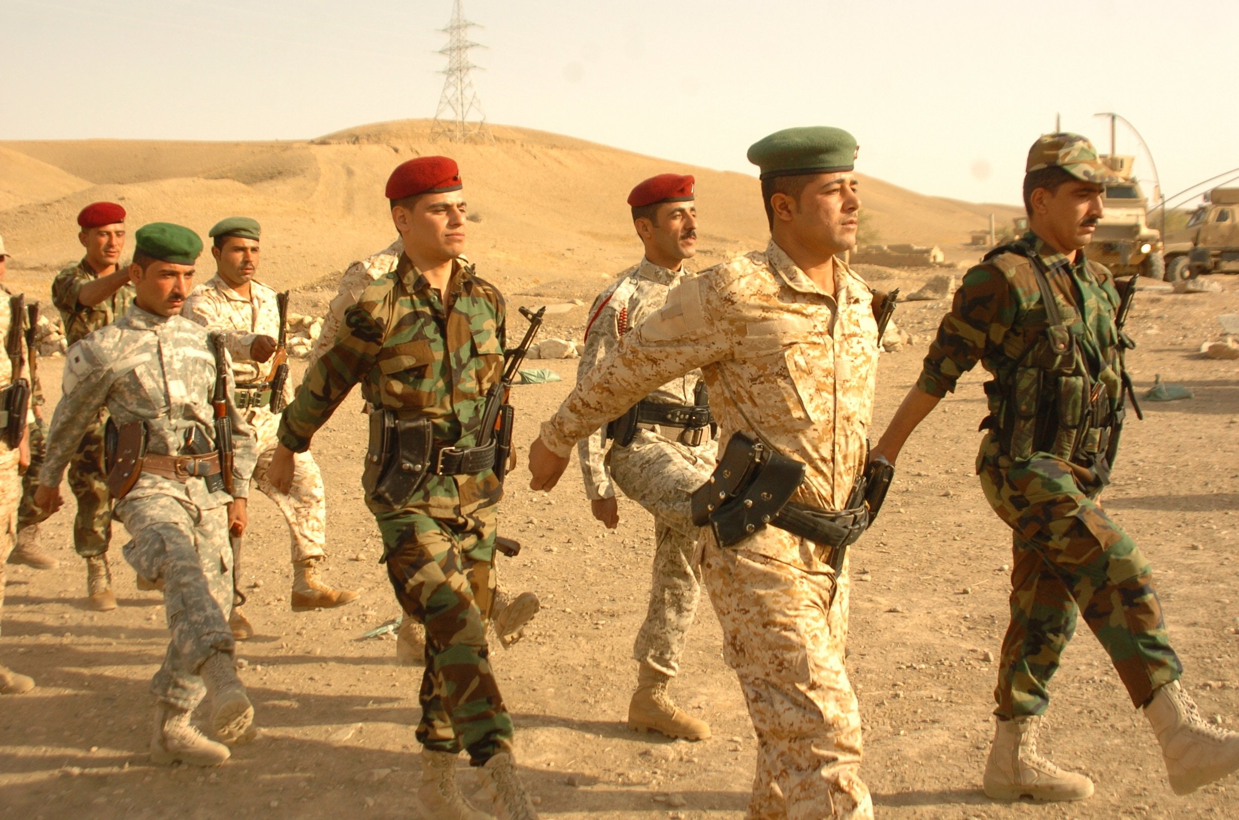 Iraq requests equipment for two Peshmerga infantry brigades and two artillery battalions