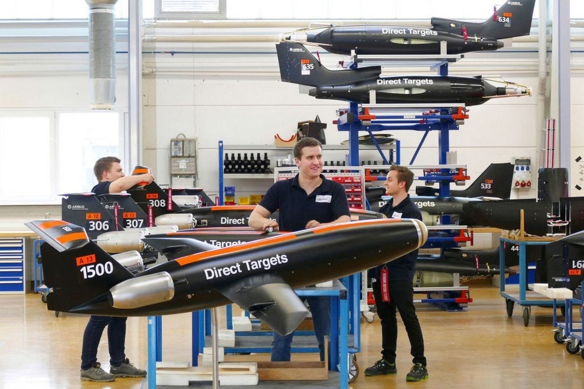 Airbus completes 1,500th target drone