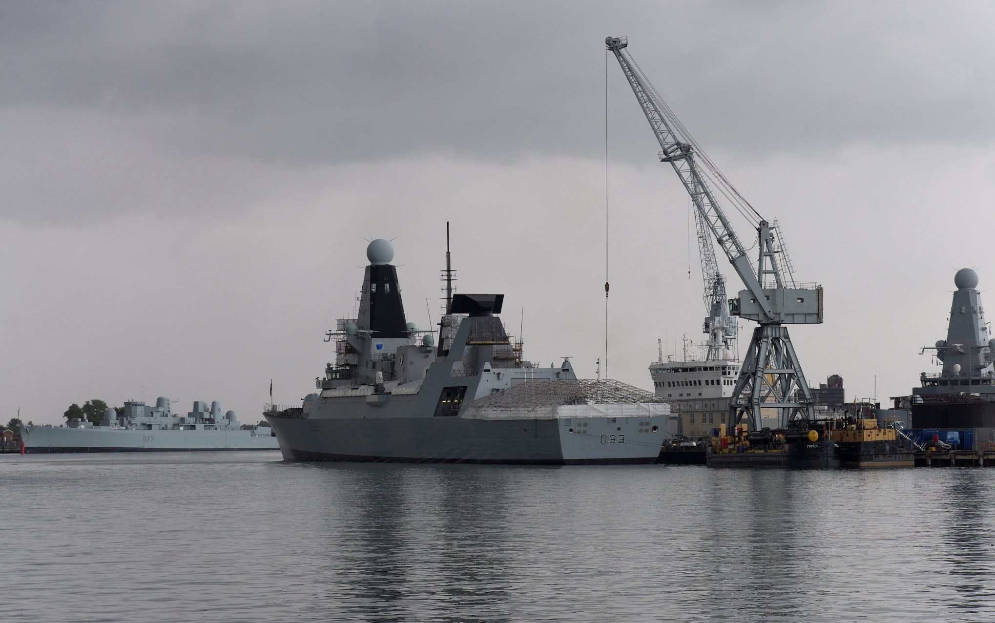 MoD official defends naval part cannibalisation on warships