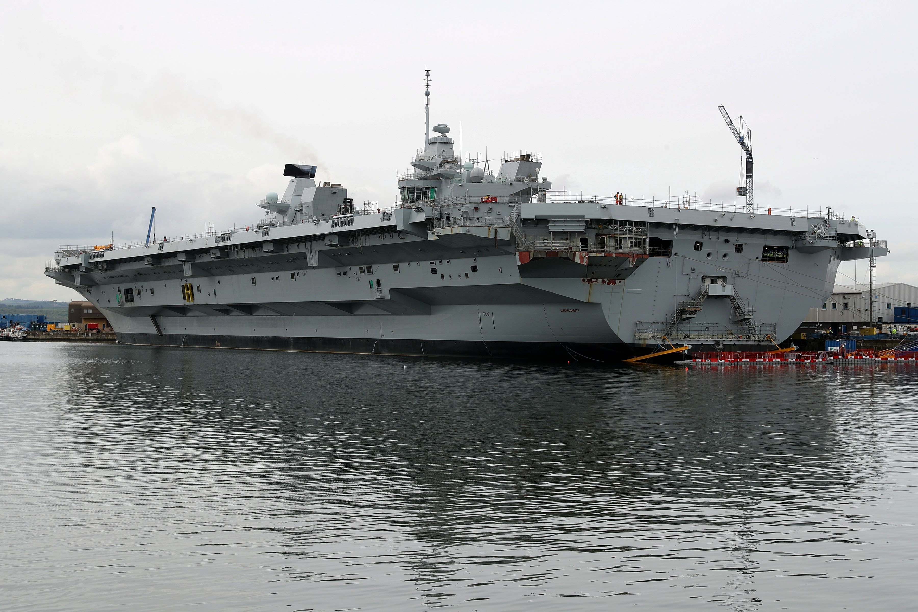 HMS Queen Elizabeth to sail for trials later this month, estimated date discovered