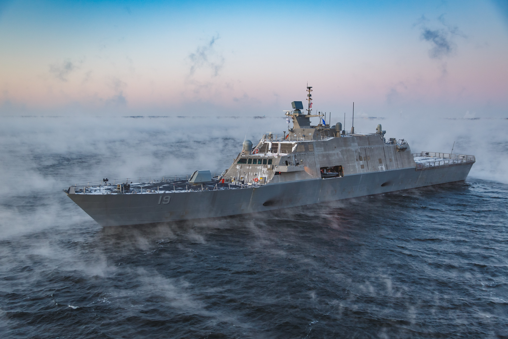 Littoral Combat Ship 19 delivered To US Navy