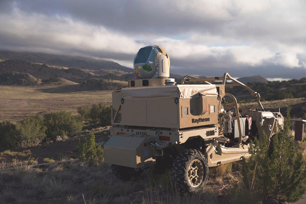 Raytheon mobile laser system shoots down drones