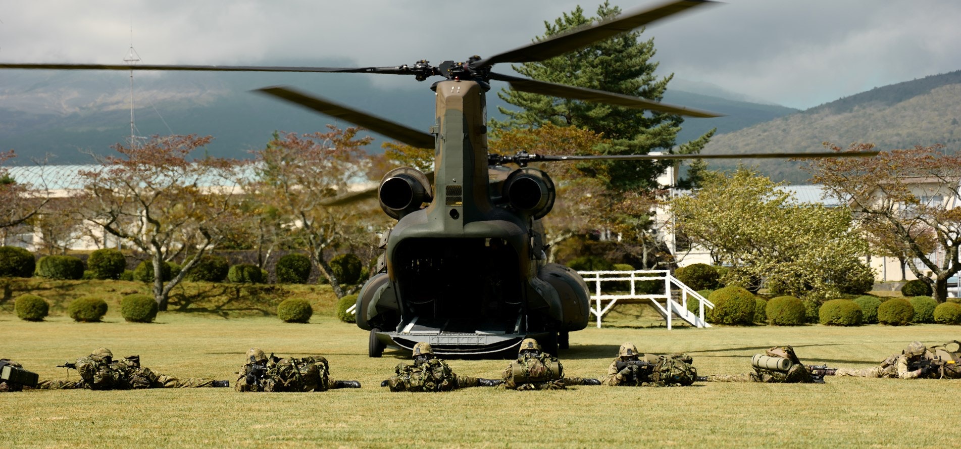 British forces exercise in Japan for the first time