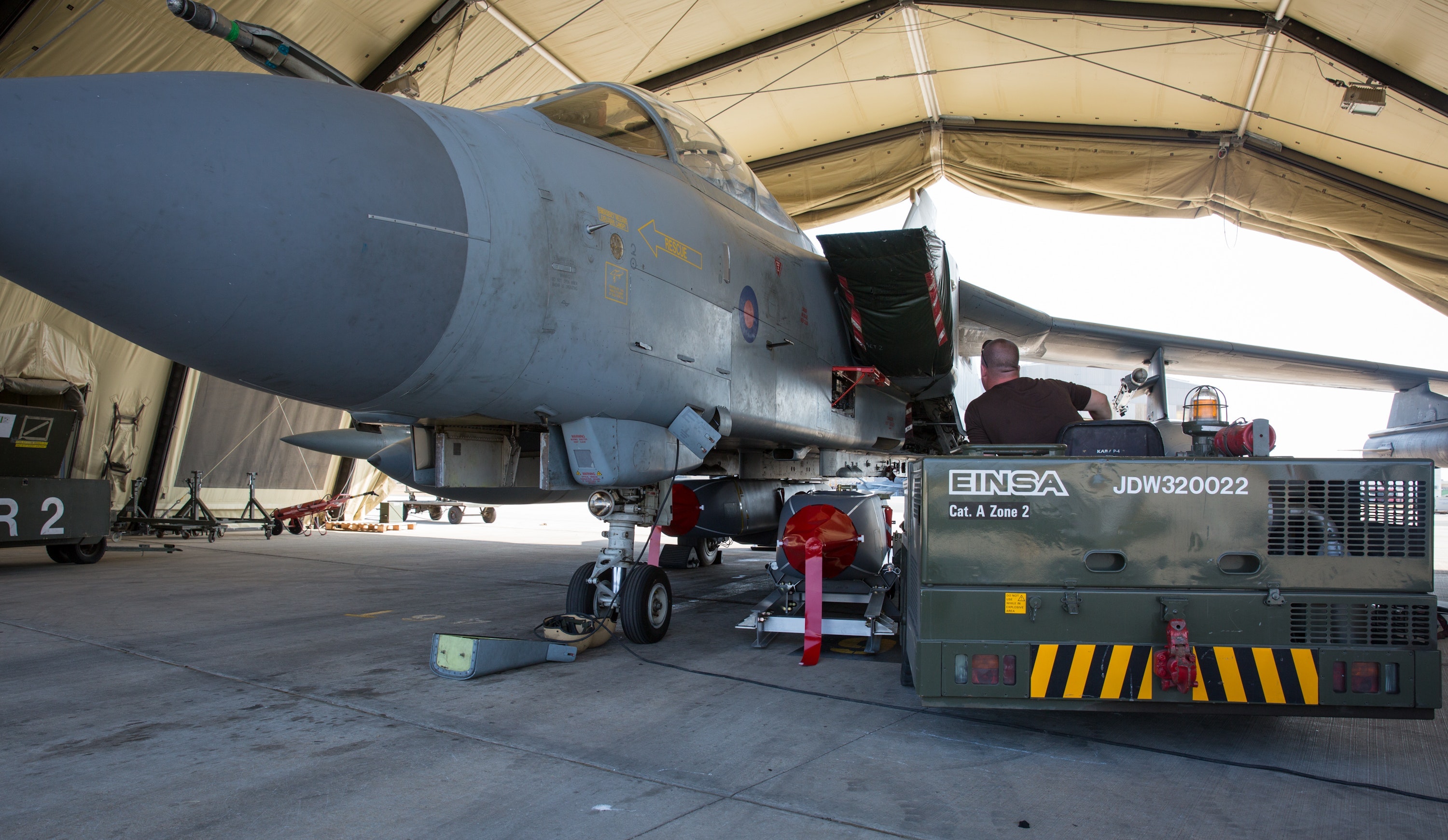 Tornado and Typhoon jets flatten large number of Islamic State held positions