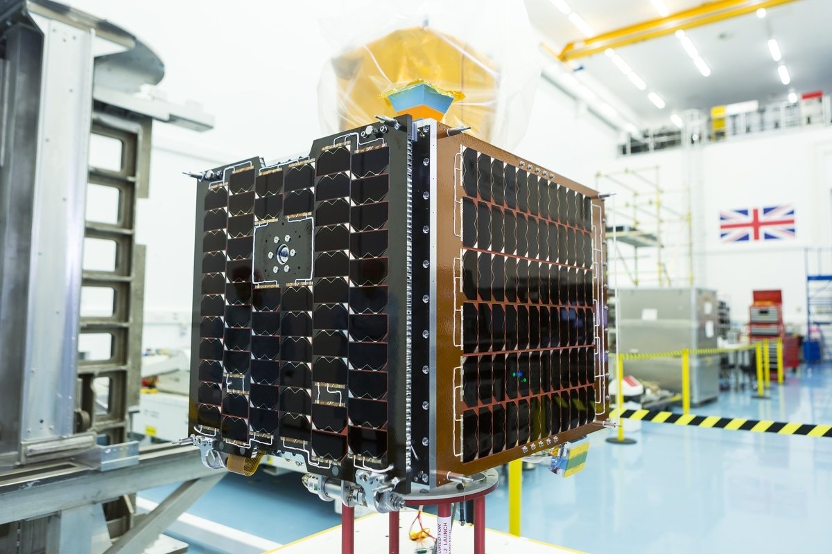 Royal Air Force surveillance satellite launched into space