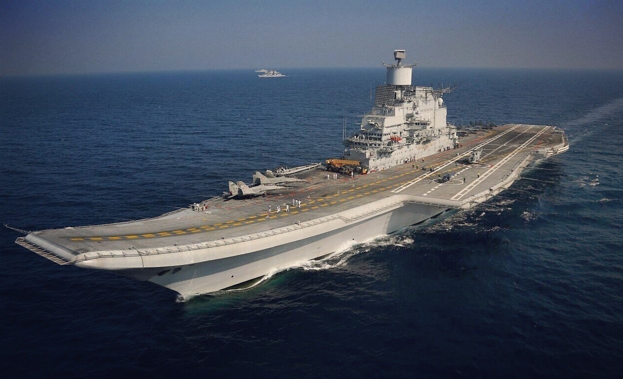 India without aircraft carrier for eight months