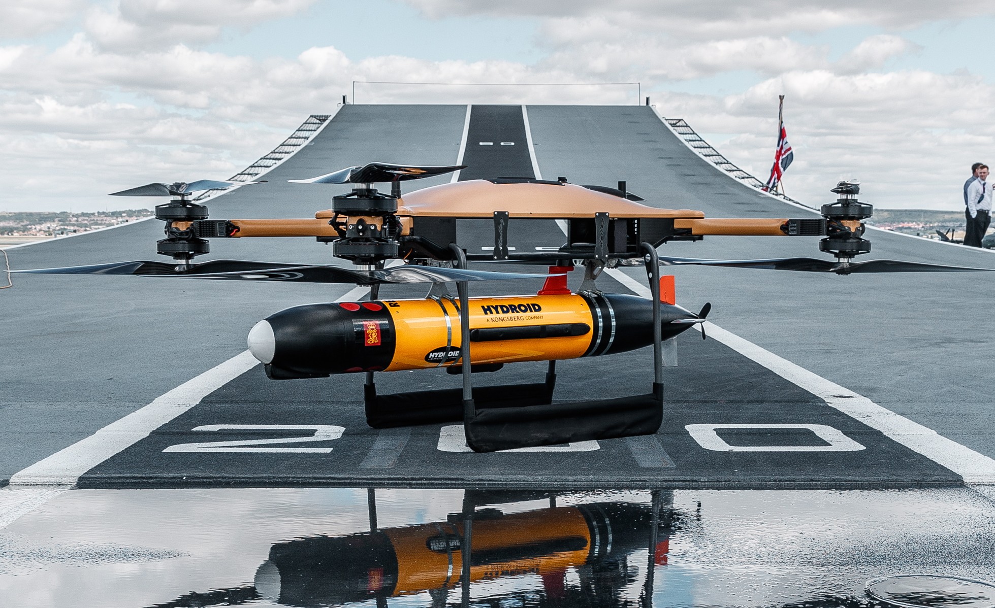 Carrier HMS Princes of Wales to be used as ‘drone testbed’