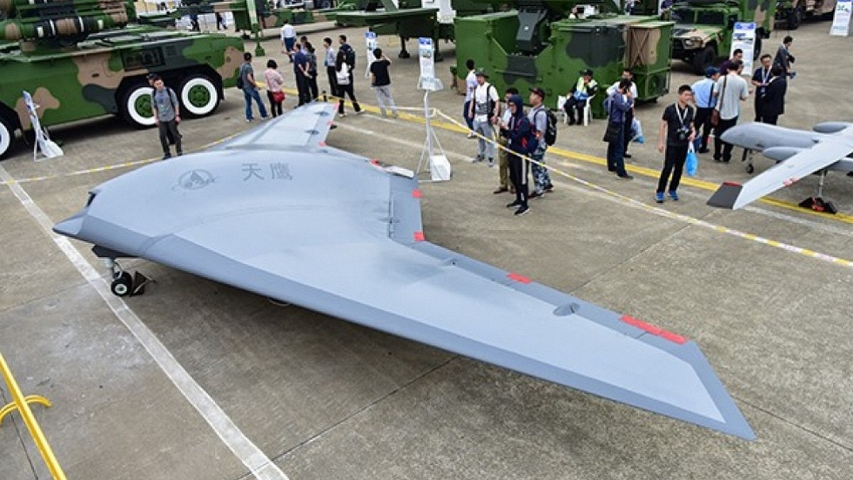 New Chinese ‘Sky Hawk’ stealth drone in first public flight
