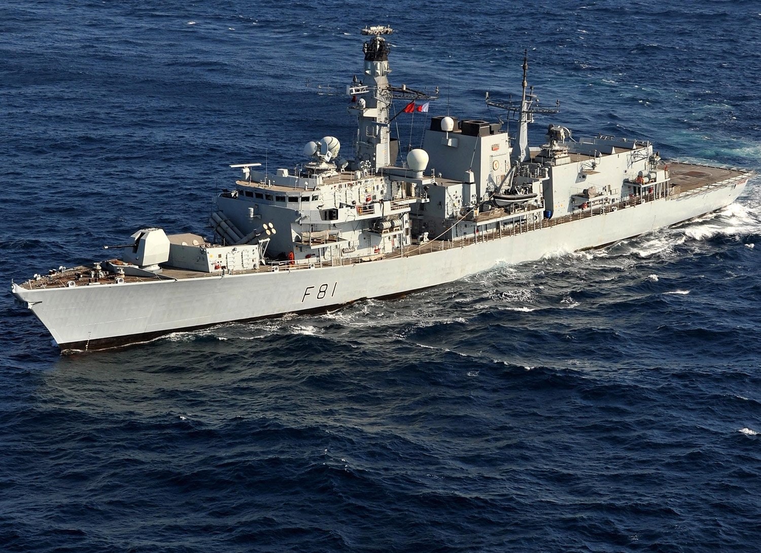 British warship to sail through disputed South China Sea