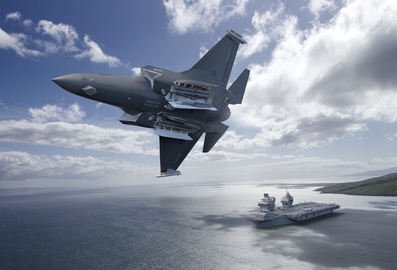 Work begins integrating Meteor and Spear onto British F-35 fleet